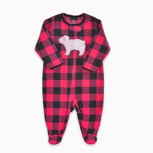 <span class=keywords><strong>Combinaison</strong></span> douce personnalisable en usine pour nouveau-né garçons arrivée d'hiver bébé <span class=keywords><strong>polaire</strong></span> pyjamas barboteuses fermeture éclair personnalisable pour l'arrivée - Product Image 1