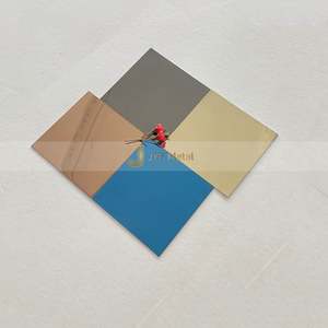 LL176 Lámina de Acero Inoxidable 304 304L de Color Oro Rosa y Plata, Tamaño Personalizado 4 pies x 8 pies, Super Espejo 8K, Precios por Lámina - Product Image 3