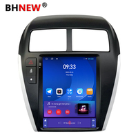 Autoradio Android pour Mitsubishi ASX 2010-2014, écran vertical 9,7 pouces, double DIN, FM/AM, Mirror Links, ventilateur de refroidissement
