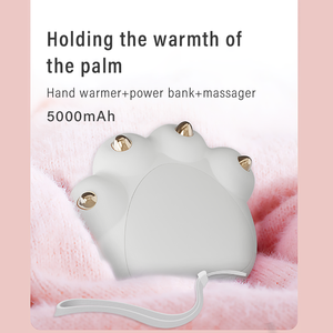 Cat Claw Tay Ấm Hơn Tái Sử Dụng Ngân Hàng Điện Xách Tay Nóng Quà Tặng Điện Thoại Di Động USB Sạc Palm Massager Tay Ấm Hơn - Product Image 2