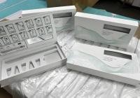 Personnalisez votre emballage de stylo en carton rigide de marque, boîte à stylo holographique de haute qualité avec étiquette