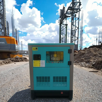 Groupe électrogène diesel triphasé insonorisé 50/60Hz avec démarrage à distance 50 kVA 30 kVA 60 kVA 75 kVA 40 kW 12,8 kW 16 kW