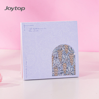 Joytop Blocs-notes promotionnels écologiques en papier recyclé, feuilles mobiles, imperméables, imprimés en couleur, détachables, pour bureau et messages