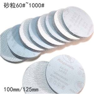 แผ่นขัดอลูมิเนียมออกไซด์ ขนาด 100 มม. 125 มม. แบบมีกาวในตัว ความหยาบเบอร์ 60 ถึง 1000 สำหรับขัดเงา - Product Image 1