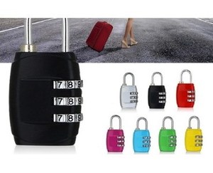 TSA Koper Mini 3 Digit Kode Gembok, Koper Koper Bagasi Mini, Kata Sandi, Kode Logam, Kunci Kode Gembok - Product Image 6