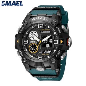 Relojes SMAEL a Precio Económico al por Mayor para Hombre, Reloj Deportivo Multifunción Analógico Digital de Plástico 8055 - Product Image 4