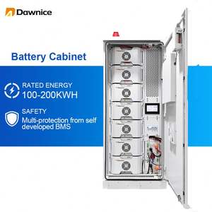 Popular Industrial y comercial 100KWh Gabinete de batería de almacenamiento de energía solar al aire libre 280Ah Opciones viables de refrigeración por aire de iones de litio - Product Image 1