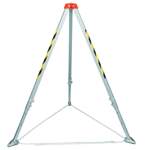 Trépied de sauvetage industriel de 3m treuil de sécurité de l'unité de sauvetage pour la protection contre les chutes trépied de sauvetage vif en aluminium pour la lutte contre l'incendie - Product Image 1