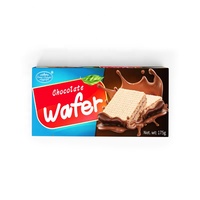Vente flash : gaufrettes à la vanille et à la fraise 175g, biscuits au goût de crème fraîche, emballés en sachets