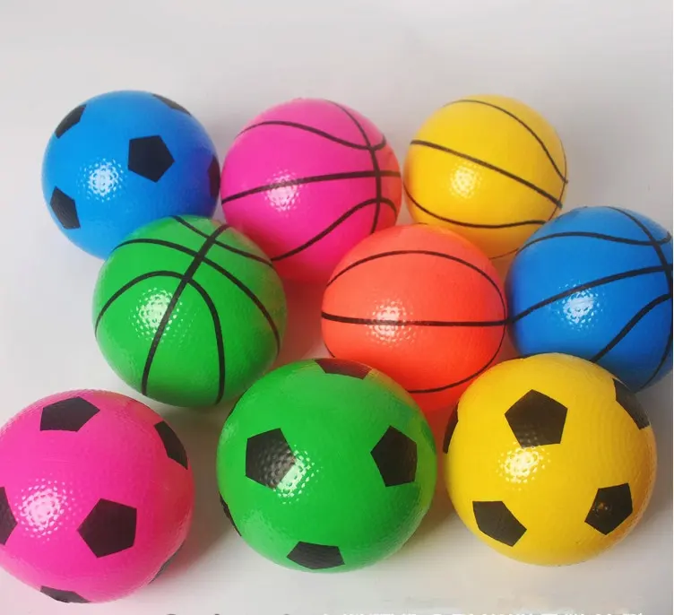 卸売PVCインフレータブルビーチボール装飾用12 14 16cm 3 "サッカーサッカーバスケットボールおもちゃ子供用
