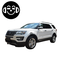 AFTATPT pour Porte Avant Gauche de Haute Qualité Compatible avec Ford Explorer 2017 Pièces de Carrosserie Automobile