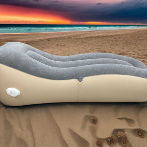 Tự động <span class=keywords><strong>Inflatable</strong></span> Sofa giường lều cho cắm trại ngoài trời Tùy Chỉnh có thể gập lại phòng ngủ phòng khách nhà máy trực tiếp - Product Image 3