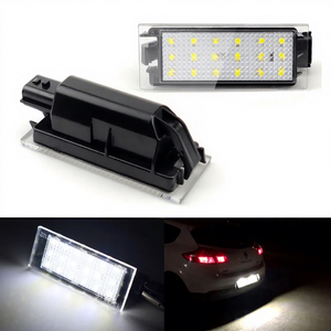 2 Luces LED para Matrícula <span class=keywords><strong>de</strong></span> Renault Clio, Laguna 2, Megane 3, Twingo, Master, Vel Satis, Wind, Trafic, Twizy - Product Image 1