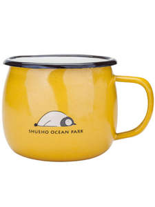 Mug en acier inoxydable émaillé personnalisé, cadeau promotionnel, logo imprimé en sérigraphie, conserve la chaleur/la fraîcheur, 360 ml, Noël - Product Image 3