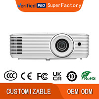 Projecteur portable DLP Optoma Ht32Lv-4k 3D 4K HDR 1080p véritable pour cinéma maison, 4000 lumens ANSI, US