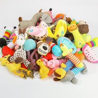 Jouet à nouer pour chat et chien – Anti-ennui et divertissant – Design animalier de dessin animé pour le nettoyage des dents – Peluche résistante aux morsures