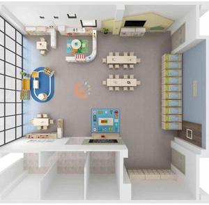 Eibele Prix bon marché du mobilier de salle de classe pour garde d'enfants Toddler Wood Kindergarten Furniture Kid Wood Child Education Nursery Center - Product Image 6