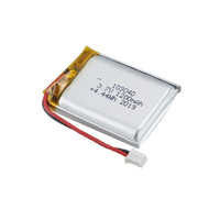 Polimer Litium Isi Ulang 103040PL 3.7V 1200Mah 103040 Baterai Lipo Kustom Baterai Lipo