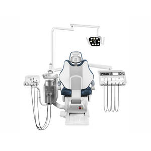 Sillón Dental Eléctrico de Cuero Giratorio para Zurdos con Escupidera de Cerámica Giratoria, Económico - Product Image 2