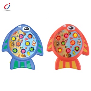 Chengji jeux électroniques éducatifs bricolage jouets <span class=keywords><strong>poisson</strong></span> mignon apprentissage précoce réaction formation dessin animé marteau Whack une taupe jouet - Product Image 5