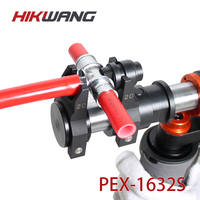 Outil coulissant à pressage axial hydraulique manuel PEX-1632S et kit d'extension pour PEX et ensemble d'outils de plomberie de tuyaux multicouches