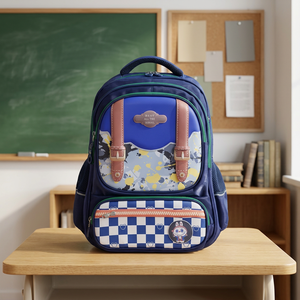 Fashionable Unisex Polyester 7-9kg Customizable Student <b>Backpack</b> Soft Shoulder Straps Zipper Closure Waterproof Design <b>Laptop</b> - Product Image 3