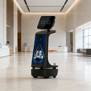 روبوت خدمة بشري ذكي جديد لعام 2025، روبوت ترحيب ذكي يدعم 4G/5G وواي فاي، يعمل بنظام أندرويد، شحن تلقائي، وقت تشغيل 6-8 ساعات، ملاحة بالليزر - Product Image 4