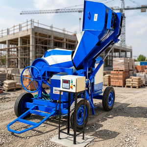 Mezcladora de Concreto Portátil para Construcción, Mezcladora de Cemento Eléctrica con Tambor, con Rendimiento Confiable y Larga Vida Útil - Product Image 2
