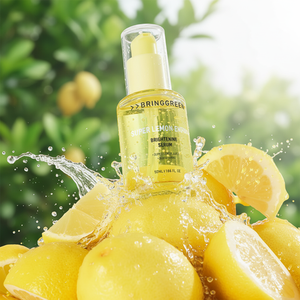 BRINGGREEN Special Set Super Lemon Glutathione Brightening Serum 50ml Set (+ Activator 3g) Suero Hidratante e Iluminador - Product Image 3
