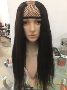 Recién llegado, peluca de cabello humano virgen con parte en U, peluca <span class=keywords><strong>Upart</strong></span> de cabello alineado con cutícula, peluca rizada con parte en U de cabello Remy indio - Product Image 4