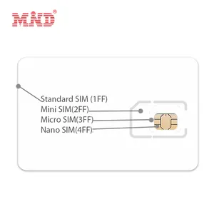 Tarjeta <span class=keywords><strong>SIM</strong></span> Inteligente M2M en Blanco para Roaming Global Internacional FDD 2FF/3FF/4FF - Product Image 4