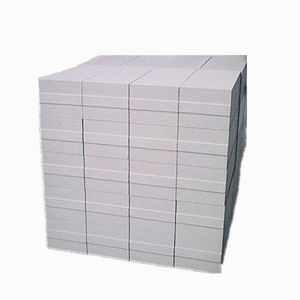 Ladrillo de revestimiento de pared de porosidad sólida de bloque ALC de hormigón ligero esterilizado en autoclave hecho de yeso y hormigón aireado - Product Image 1