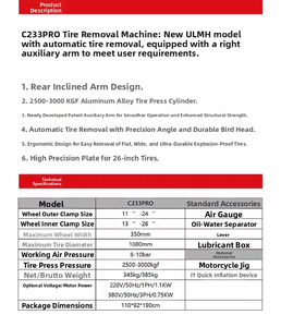 Cambiador <span class=keywords><strong>de</strong></span> neumáticos <span class=keywords><strong>de</strong></span> diseño sin disco y palanca original <span class=keywords><strong>de</strong></span> gama alta <span class=keywords><strong>Coseng</strong></span> C233 para talleres <span class=keywords><strong>de</strong></span> reparación y garajes - Product Image 5