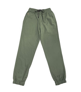 Pantalon longueur cheville solide régulier respirant 95% coton 5% Spandex Khakis Vietnam vêtements pour femmes kakis jogger - Product Image 4