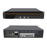 Serveur en rack 2U E5-2695V4 18 cœurs 6*32G ECCRAM 8 baies NAS Serveur NAS X99 Routeur logiciel NAS 2.5 3.5 " SSD Mini PC industriel robuste