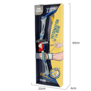 <span class=keywords><strong>Arc</strong></span> et flèches jouet pour enfants, ensemble <span class=keywords><strong>de</strong></span> tir à l'<span class=keywords><strong>arc</strong></span> d'extérieur <span class=keywords><strong>pliable</strong></span> avec 3 flèches à ventouses, idéal pour la <span class=keywords><strong>chasse</strong></span>, les jeux et les sports - Product Image 3