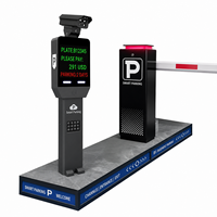Système mondial de reconnaissance de plaques d'immatriculation ANPR avec caméra LPR et barrière automatique pour un accès intelligent au stationnement