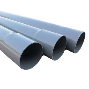 Customized PVC Drainage Pipe Directly Sewer Conduit Cheap PVC Pipe and Fittings  Factory Wholesale 50mm 75mm 110mm