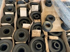MIGHTY GG25 ISO Standard SPC V-Belt Pulley Cast Iron 1-Groove 10mm Bore 50mm OD OEM Customizable Conveyor Pulley - Product Image 6
