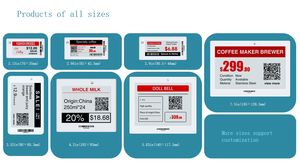 슈퍼마켓 제품 전자 선반 라벨 ESL 디지털 선반 라벨 디지털 가격 태그 전자 가격 태그 준비 재고 - Product Image 3