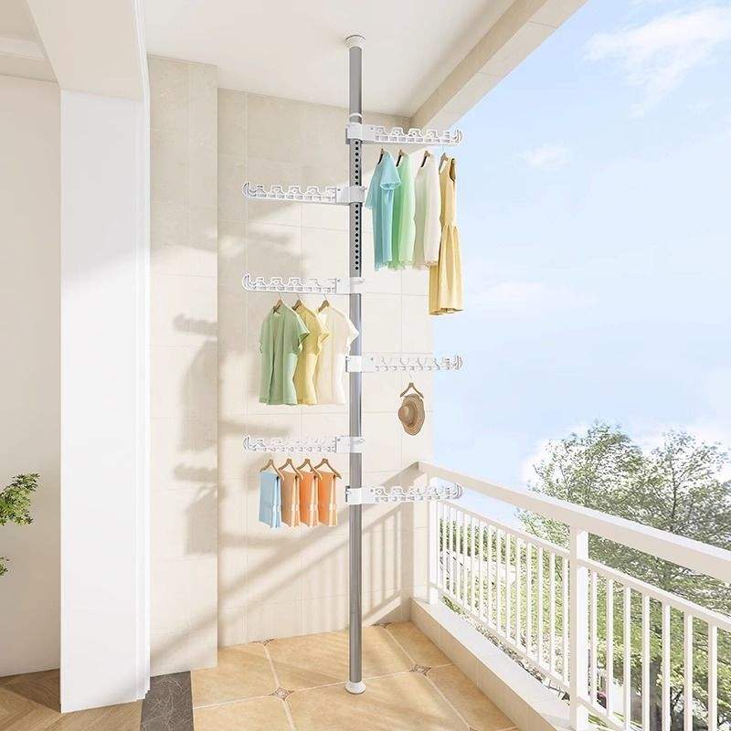 Versatile Clothes Hangers Stand Efficient Storage Solutions