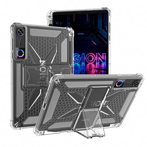 Funda Protectora para Tablet Lenovo Y700 Gen <span class=keywords><strong>5</strong></span> TB323FU, Ultra Transparente, con Soporte Rígido de PC y Parachoques Suave de TPU, Antigolpes, con Ranura para Lápiz - Product Image 1