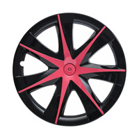 Cache-roue ABS noir et blanc à 7 branches, 19 pouces, pour Tesla Model Y, à clipser, personnalisable, vente en gros usine, MOQ 1 (OEM/ODM)
