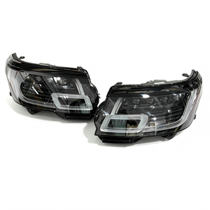 Feux avant blancs 6000K pour Land <span class=keywords><strong>Rover</strong></span> <span class=keywords><strong>Range</strong></span> <span class=keywords><strong>Rover</strong></span> L405 2013-2017 12V, boîtier renforcé en ABS, connexion rapide, ensemble avant - Product Image 3