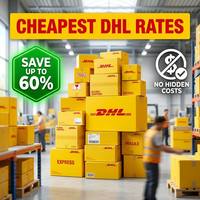 Service de messagerie express DHL le moins cher, tarifs d'expédition porte à porte de Chine vers les États-Unis, le Royaume-Uni, l'Europe, l'Italie