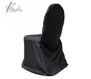 black basic poly chair covers linen cheap banquet chair covers for sale