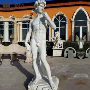 Statue classique de haute qualité en <span class=keywords><strong>marbre</strong></span> célèbre de michael angelo's <span class=keywords><strong>David</strong></span> - Product Image 6