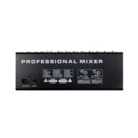 [Stock CN] Console de mixage audio professionnelle Accuracy Pro Audio MX8DSP 8 canaux, système audio, mixeur audio numérique professionnel avec écran LED
