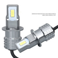 H3 LED phare camion ampoule LED H3 voiture lumière antibrouillard 1:1 taille remplacement halogène moto lampe 12V 24V Auto lampe