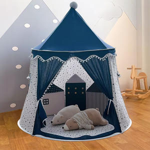 Carpa Infantil Grande y Espaciosa, Portátil, para Jugar en Interiores, Unisex, Casa de Juegos, <span class=keywords><strong>Castillo</strong></span>, Tela de Piel de Durazno, <span class=keywords><strong>Juguete</strong></span> Suave - Product Image 2